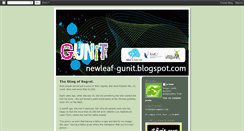 Desktop Screenshot of newleaf-gunit.blogspot.com