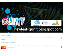 Tablet Screenshot of newleaf-gunit.blogspot.com