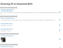 Tablet Screenshot of dreamingofanunassistedbirth.blogspot.com