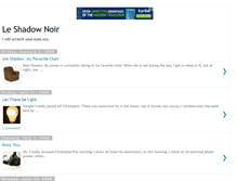 Tablet Screenshot of leshadownoir.blogspot.com