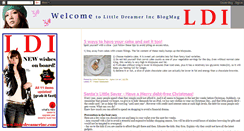 Desktop Screenshot of littledreamerinc.blogspot.com