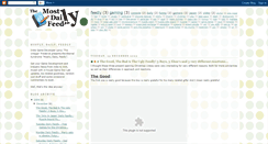 Desktop Screenshot of mostlydailyfeedly.blogspot.com