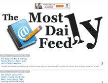 Tablet Screenshot of mostlydailyfeedly.blogspot.com
