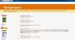 Desktop Screenshot of budgerigars.blogspot.com