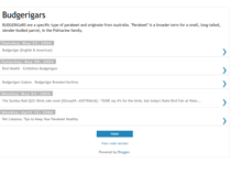 Tablet Screenshot of budgerigars.blogspot.com