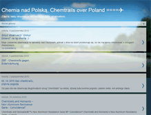 Tablet Screenshot of chemianadpolska.blogspot.com