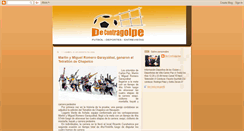 Desktop Screenshot of decontragolpedeportes.blogspot.com