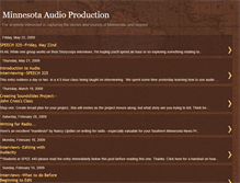 Tablet Screenshot of minnesotaaudio.blogspot.com