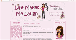 Desktop Screenshot of lifemakesmelaugh.blogspot.com