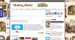 Desktop Screenshot of clickzz-mania.blogspot.com