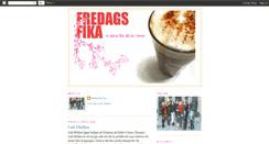 Desktop Screenshot of fredagsfika.blogspot.com