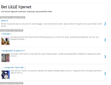 Tablet Screenshot of detlillehjornet.blogspot.com