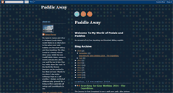 Desktop Screenshot of paddleaway.blogspot.com