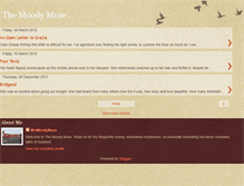 Tablet Screenshot of mrsmoodymuse.blogspot.com