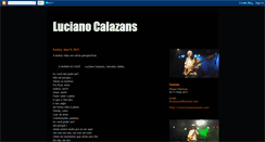 Desktop Screenshot of lucianocalazans.blogspot.com