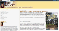 Desktop Screenshot of carol-doucet.blogspot.com
