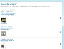 Tablet Screenshot of casadaviagem.blogspot.com