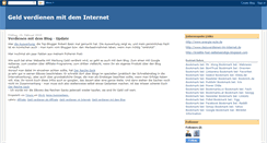 Desktop Screenshot of gutes-geld-nebenbei.blogspot.com
