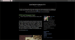 Desktop Screenshot of entropygravity.blogspot.com