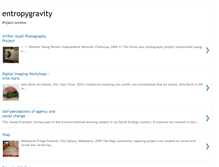 Tablet Screenshot of entropygravity.blogspot.com