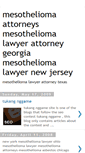 Mobile Screenshot of mesothelioma-lawyers-asbestos.blogspot.com