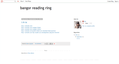 Desktop Screenshot of bangorreadingring.blogspot.com