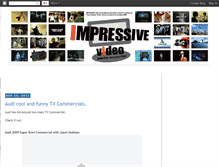 Tablet Screenshot of impressive-video.blogspot.com