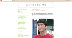 Desktop Screenshot of eversondoings.blogspot.com