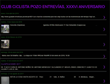 Tablet Screenshot of clubciclistapozoentrevias.blogspot.com