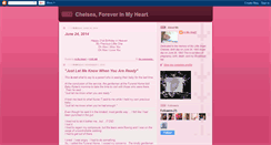 Desktop Screenshot of chelseainmyheart.blogspot.com