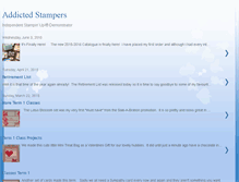 Tablet Screenshot of addictedstampers.blogspot.com