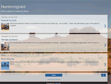 Tablet Screenshot of nonimmigrant.blogspot.com