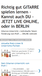 Mobile Screenshot of gitarrenlehrer-online.blogspot.com
