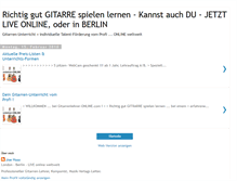 Tablet Screenshot of gitarrenlehrer-online.blogspot.com