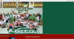 Desktop Screenshot of apamafutsal.blogspot.com