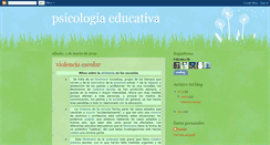 Desktop Screenshot of lucy-psicologiaeducativa.blogspot.com