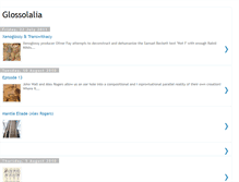 Tablet Screenshot of glossolalia-ailalossolg.blogspot.com