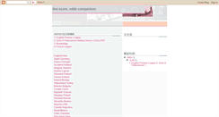 Desktop Screenshot of livescoreodds.blogspot.com