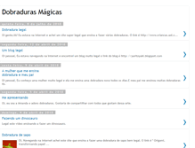 Tablet Screenshot of dobradurasmagicas.blogspot.com