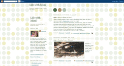 Desktop Screenshot of lifewithmimi.blogspot.com