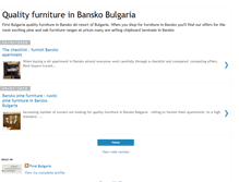Tablet Screenshot of furnitureinbansko.blogspot.com