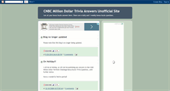 Desktop Screenshot of milliondollartriviaanswers.blogspot.com