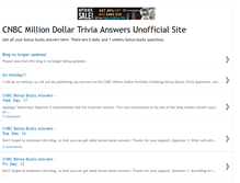 Tablet Screenshot of milliondollartriviaanswers.blogspot.com