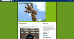 Desktop Screenshot of 1000amenidades.blogspot.com