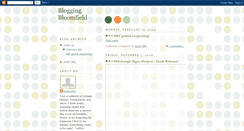 Desktop Screenshot of bloomfield412.blogspot.com