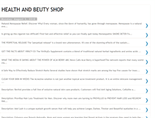 Tablet Screenshot of healthandbeutyshop.blogspot.com