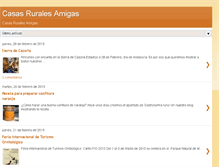 Tablet Screenshot of casasruralesamigas.blogspot.com