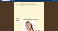 Desktop Screenshot of bio-natasha-henstridge.blogspot.com