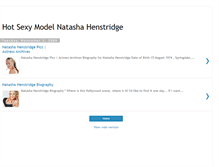 Tablet Screenshot of bio-natasha-henstridge.blogspot.com