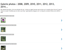 Tablet Screenshot of galeriephotos-2.blogspot.com